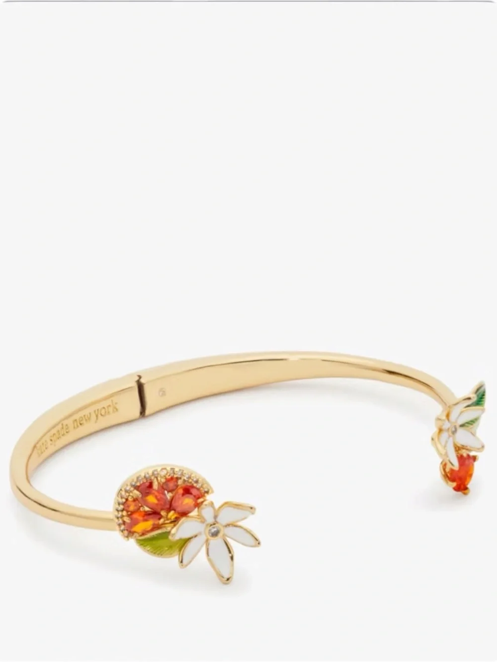 Kate Spade Sweet Citrus Hinge Cuff